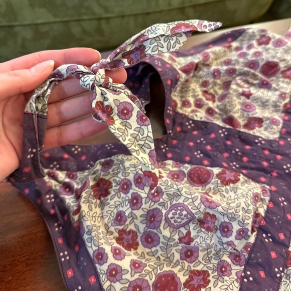 VINTAGE y2k Gap halter floral mini dress - Picture 4 of 9